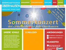 Tablet Screenshot of gemeinschaftsschule-oberhausen.de